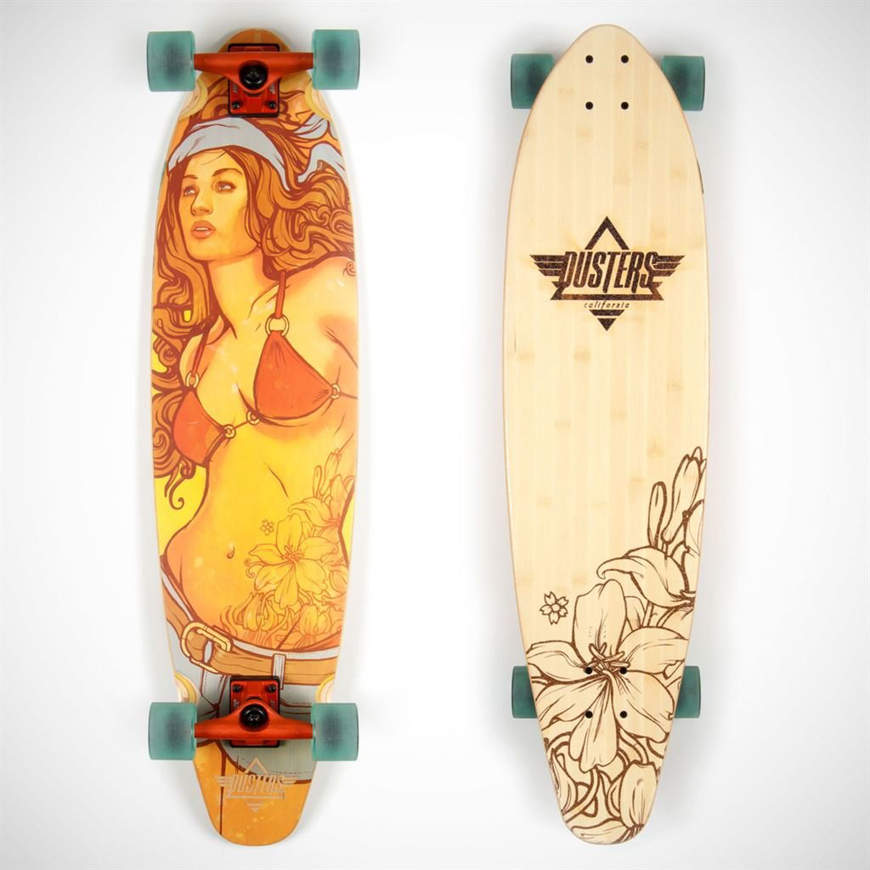 Picture of DUSTERS CALIFORNIA longboard skate - SUMMER LONGBOARD BAMBOO 38.00''