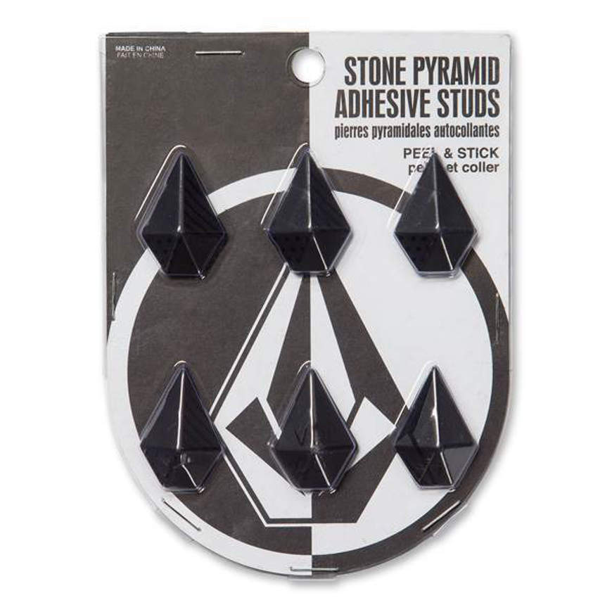 VOLCOM Stone Pyramid Adhesive Studs