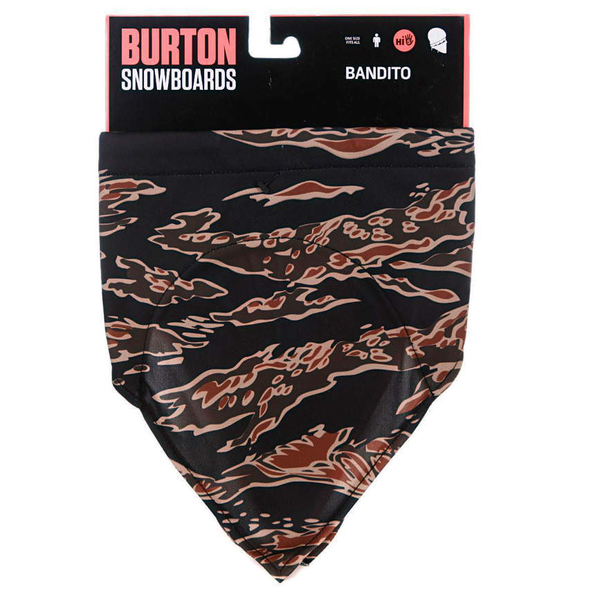 BURTON BANDITO True Black Tiger Cam Osfa