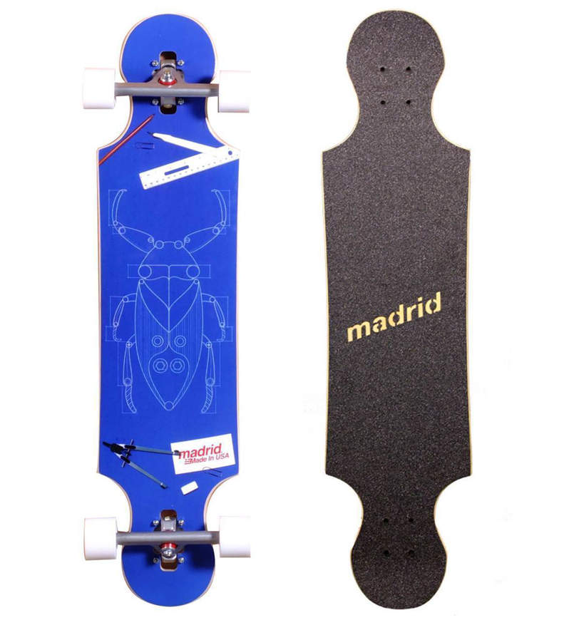 Madrid 39" Bugs Longboard Complete