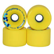 ORANGATANG Stimulus Yellow 70mm Longboard Wheels 86a 