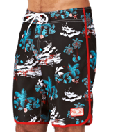 LOST Sunny Daze Black Boardshorts