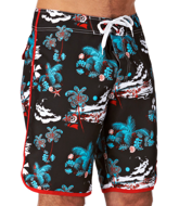 Picture of LOST Sunny Daze Black Boardshorts 