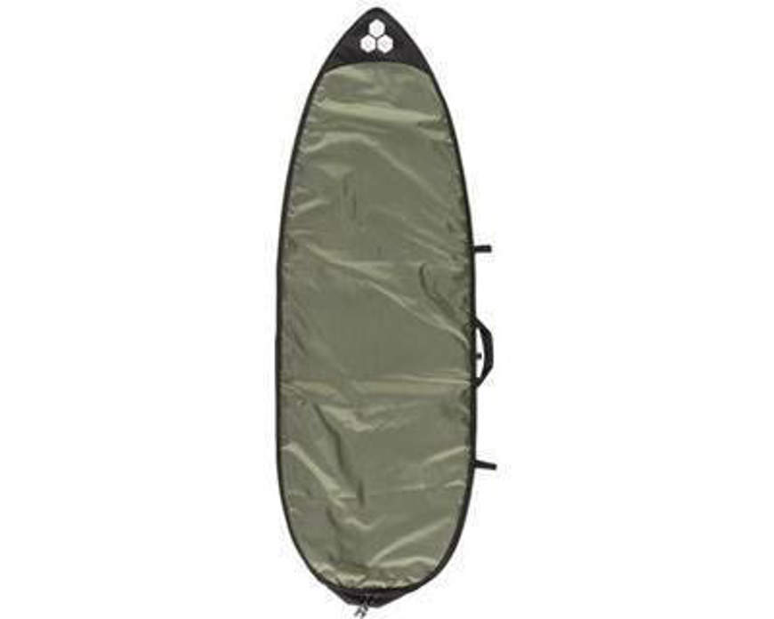 Channel Islands Feather Lite Surfboard Bag - White/Dark Green - 6.4 
