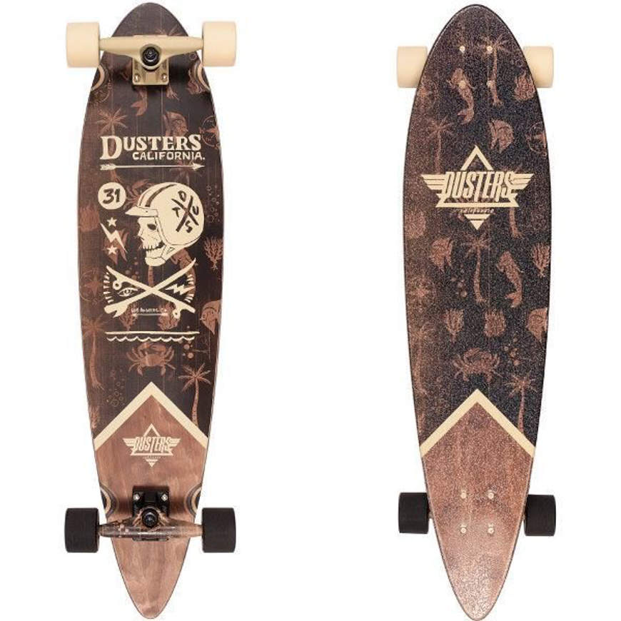 Dusters California LONGBOARD SKATE Moto Seaside Off White 37''