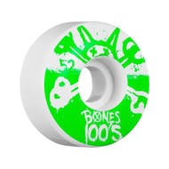 Picture of BONES Wheels OG 100's #10 Skateboard Wheels V4 White 52mm