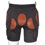 RED Total Impact Short Pantaloni protettivi Snowboard Black