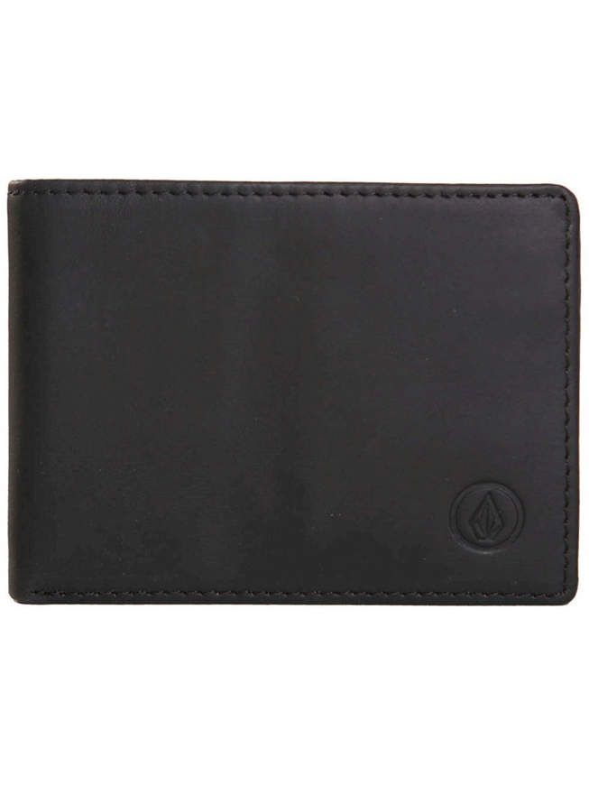 Volcom Leather Portafoglio Black 