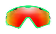 Picture of OAKLEY Occhiali Snowboard Wind Jacket™ 2.0 PRIZM™ 80's green Prizm Snow Torch Iridium