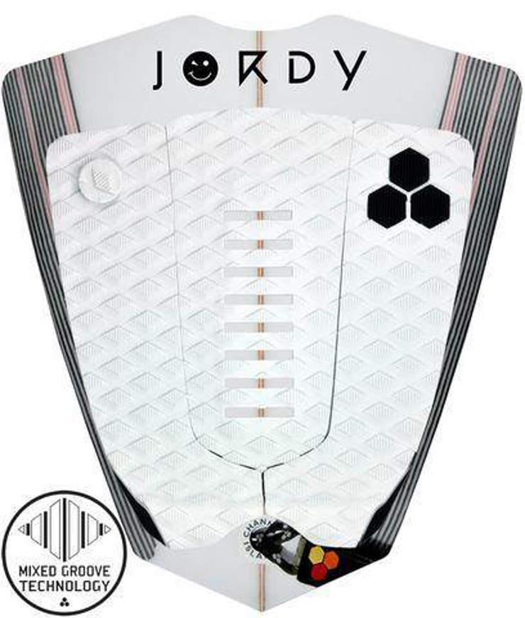 Channel Islands Jordy Smith 3 Piece Arch Traction Pad White