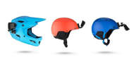 GOPRO Supporto frontale e laterale per casco 