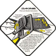 Picture of DaKine Posi-Lock Buckle Repair Kit Pezzo di Ricambio