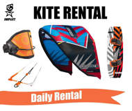 PACK NOLEGGIO GIORNALIERO KITESURF