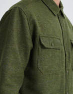 Picture of Burton Brighton Insulated Camicia Flannel Dusty Olive Twill Yarn Dye