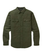 Picture of Burton Brighton Insulated Camicia Flannel Dusty Olive Twill Yarn Dye