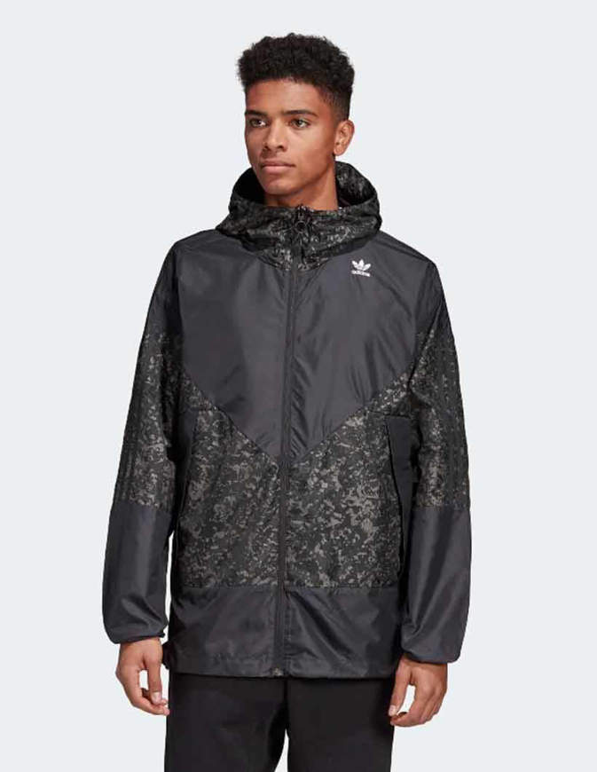 adidas reflective windbreaker