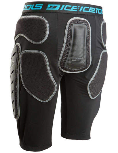 Icetools Armor Pants Pantaloni protettivi Snowboard Black 