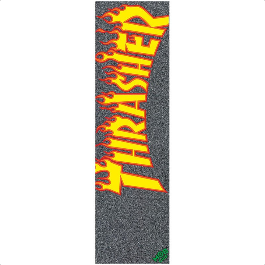 Mob - Thrasher Yellow And Orange Flame 9in x 33in