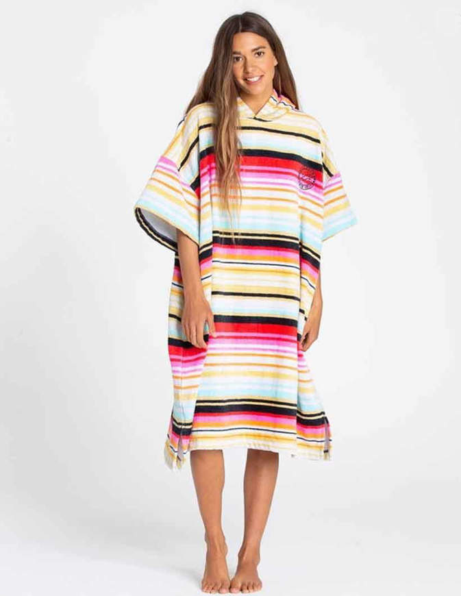 BILLABONG Womens Poncho Hoodie Towel SERAPE