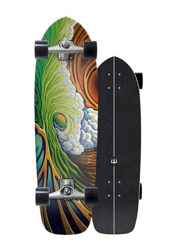 Carver 33.75" Greenroom Surfskate 2019 Completo con CX 