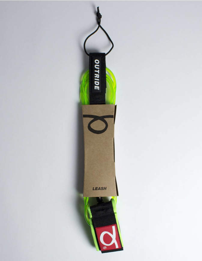 Outride 6'0 Surf Leash Green