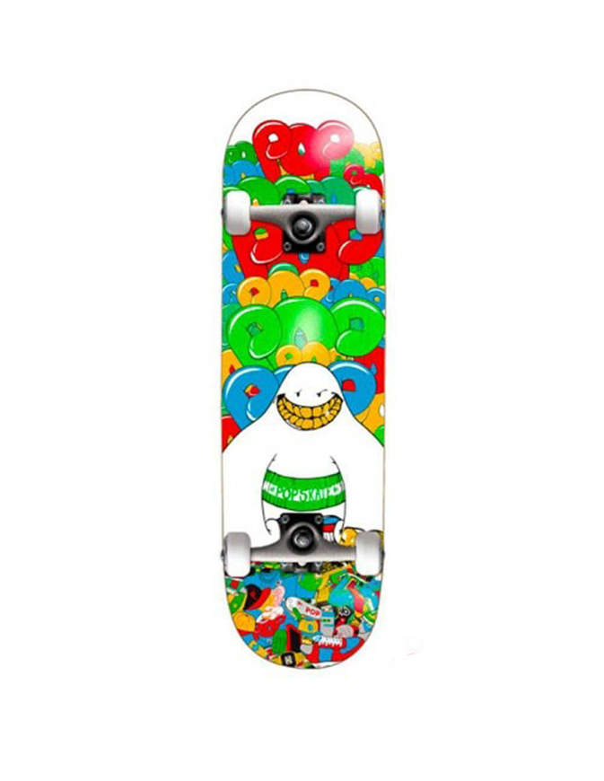 Pop Skateboard Completo - Pop-One Green 8.0" x 31.75"