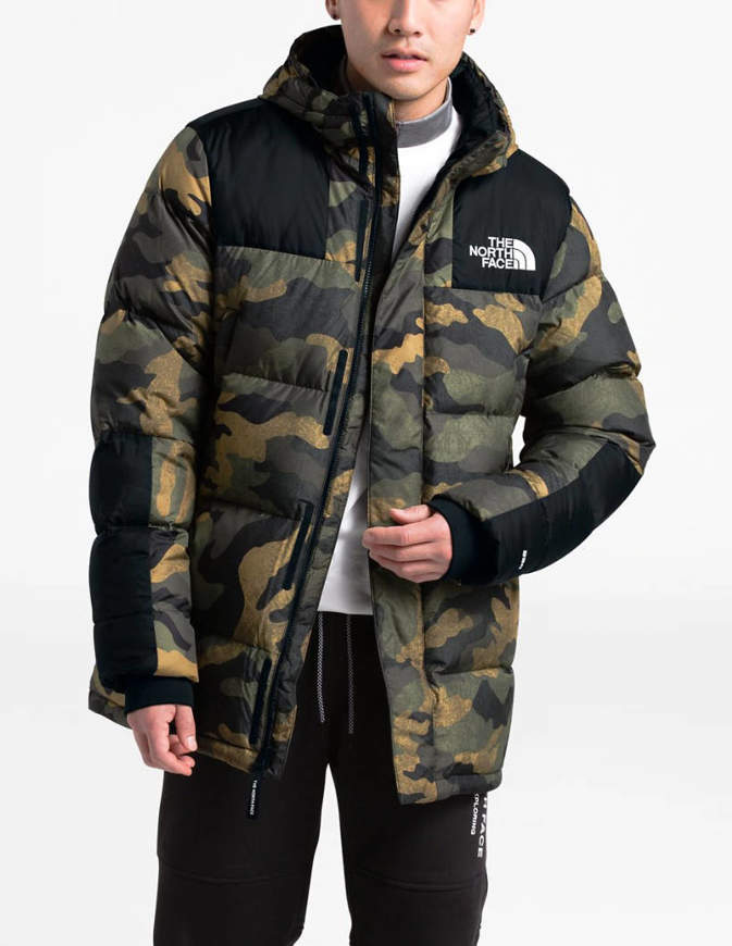 the north face camouflage jacket