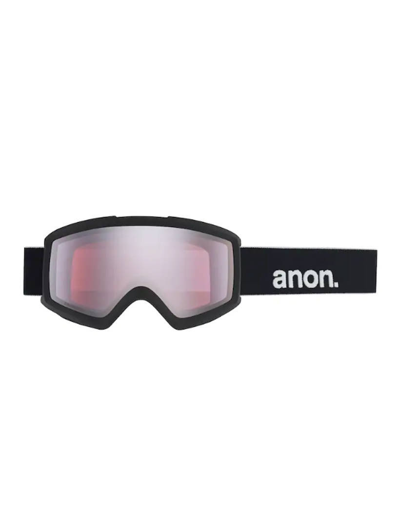 Anon Men's Anon Helix 2.0 Sonar Goggle Black / Silver Amber + Spare ...