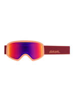 Picture of Anon Women's Insight Goggle 2020 Ruby / SONAR Infrared Blue + Spare Lens Amber 