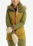 Picture of Burton Women's Lelah Jacket Snowboard 2020 Martini Olive / Evilo