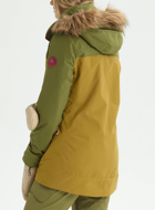 Picture of Burton Women's Lelah Jacket Snowboard 2020 Martini Olive / Evilo