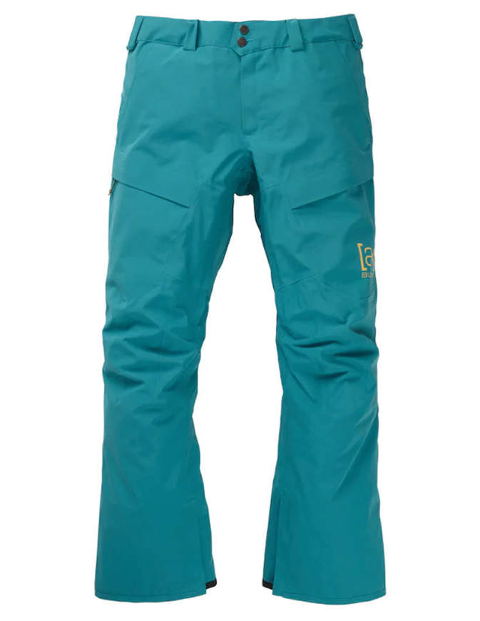 BURTON Ak Gore-Tex Swash Pantaloni Snowboard Uomo Green-Blue Slate