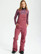 BURTON Avalon Bib Pantaloni Snowboard Donna Rose Brown