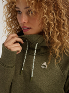 Picture of BURTON Women's Oak Long Pullover Hoodie Keef Heather