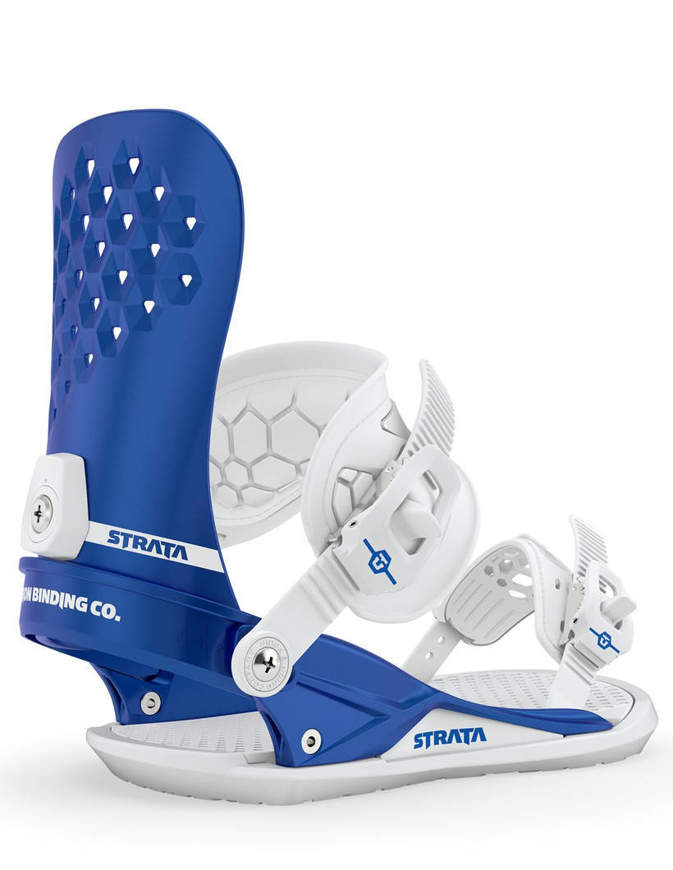UNION Strata 2020 Attacchi Snowboard Uomo Metallic Blue