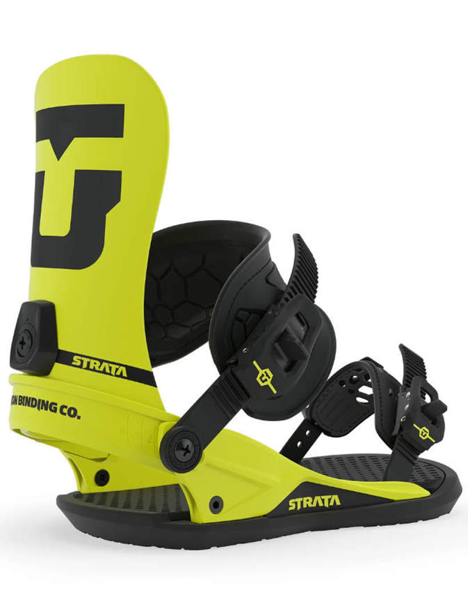 UNION Strata 2020 Attacchi Snowboard Uomo Hazard Yellow