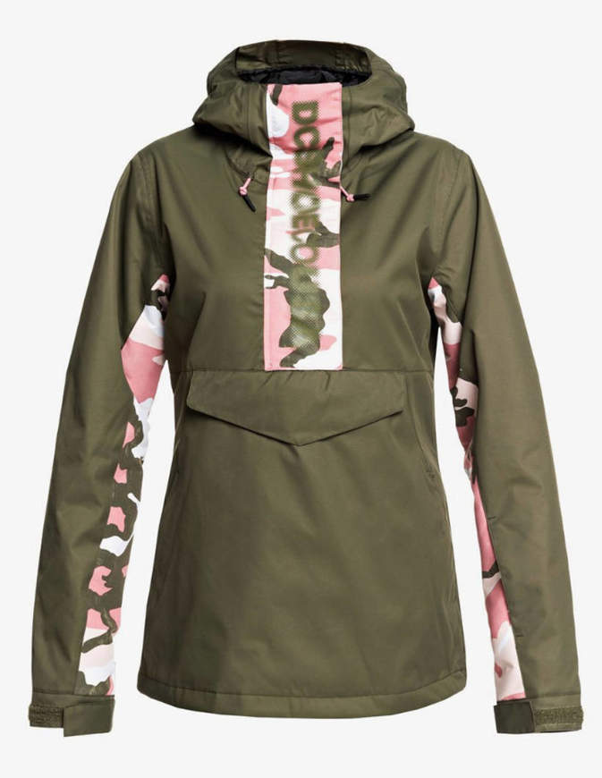 DC SHOES  Envy - Anorak da Snow da Donna OLIVE NIGHT