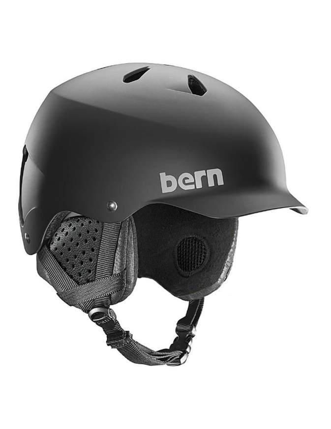 BERN Watts Men's Helmet 2020 Matte Black - Impact shop action