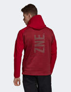 Picture of Adidas Originals Z.N.E. Fast Release Hybrid Hoodie Active Maroon