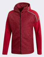 Picture of Adidas Originals Z.N.E. Fast Release Hybrid Hoodie Active Maroon