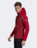 Picture of Adidas Originals Z.N.E. Fast Release Hybrid Hoodie Active Maroon