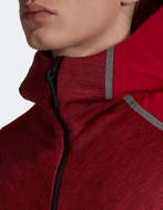 Picture of Adidas Originals Z.N.E. Fast Release Hybrid Hoodie Active Maroon