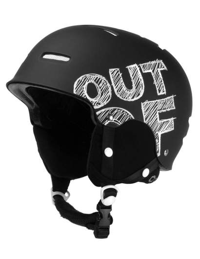 OUT OF WIPEOUT Snowboard Helmet 2020 blackboard