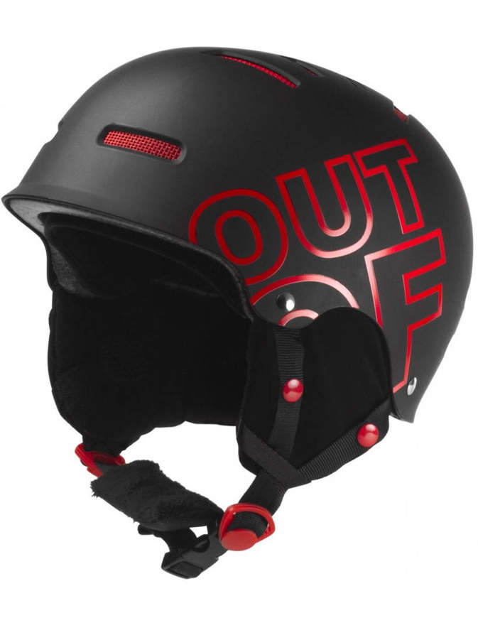 OUT OF WIPEOUT Casco Snowboard 2020 Black RED - Impact shop action sport  store