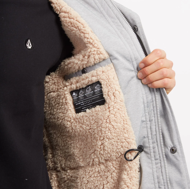 Picture of Volcom Jacket Lidward Parka Light Grey 