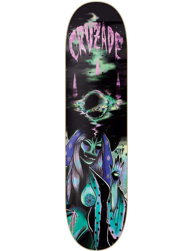 Cruzade Borealis Zombie Skateboard Deck – 8.125″ 