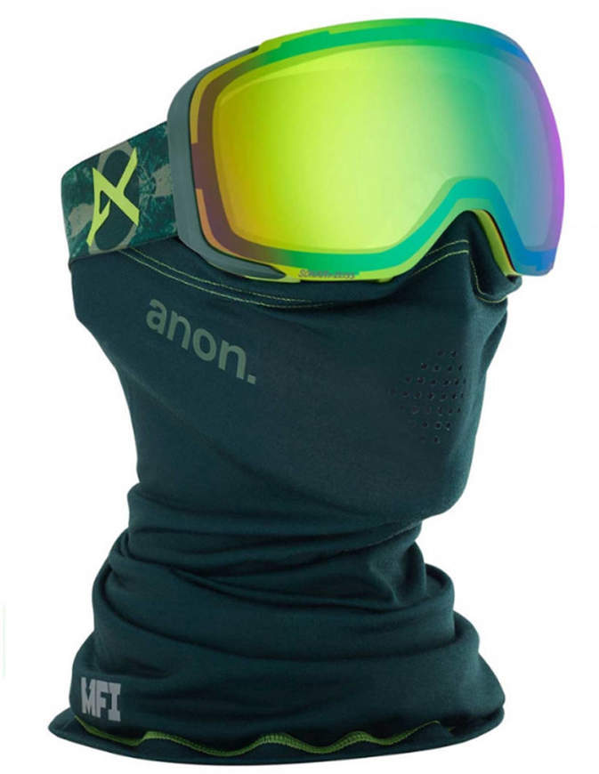 Impact Surf Shop Bari Anon Maschera 2020 M2 Deer Mountain con lente di ricambio e MFI mask incluso