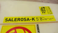 Picture of RRD Salerosa-K 5'8 Used Very Good Condition