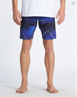 Picture of Billabong Ride The Lightening 19" - Board Short uomo Purple