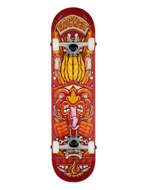 Rocket Skateboard Completo 7.75 Chief Pile-up Red